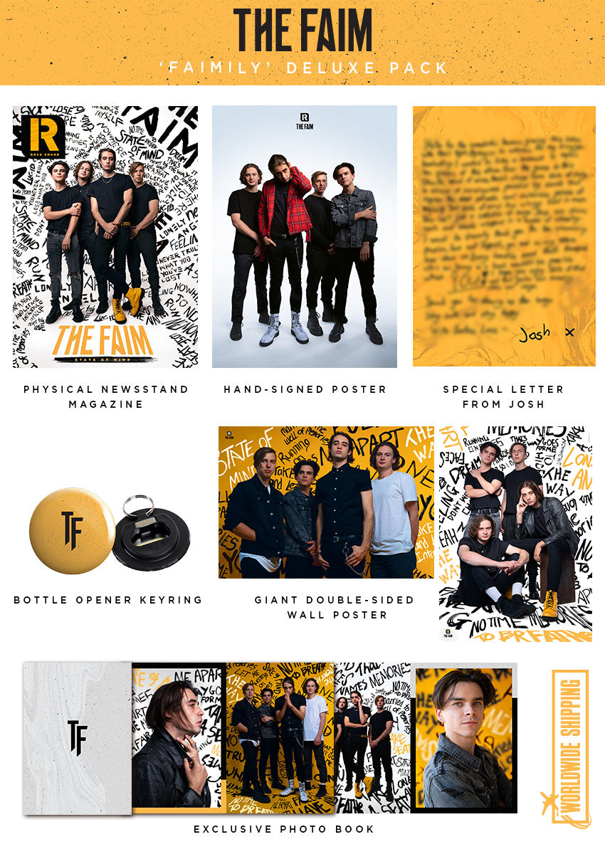 Rock Sound Issue 256.3 - The Faim 'Faimily' Deluxe Pack - Rock Sound Shop